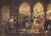 Baron Antoine-Jean Gros Bonaparte Visiting the Plague-Stricken at Jaffa on 11 March (mk05) Spain oil painting reproduction
